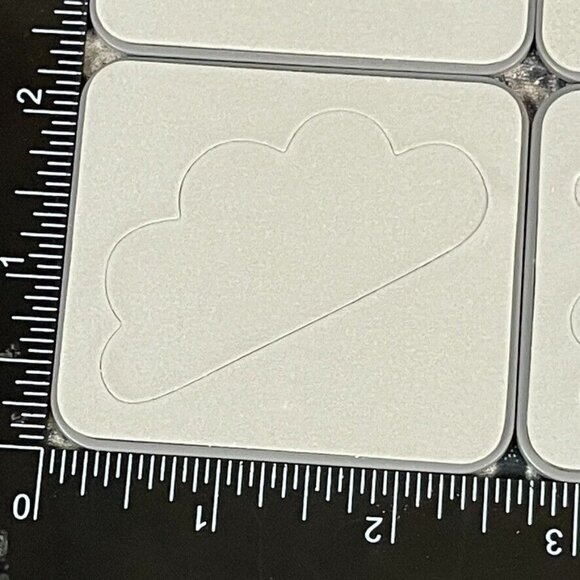 STAMPIN' UP! BIG BOLD CUPCAKES SIZZIX SIZZLITS Set of 4 Dies In Box - Picture 9 of 11